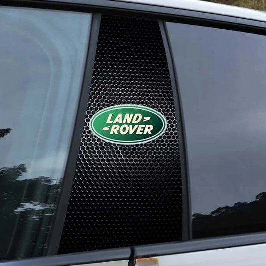 2x Adesivi per finestrino dell'auto con logo