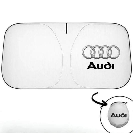 Parasole per auto pieghevole con logo