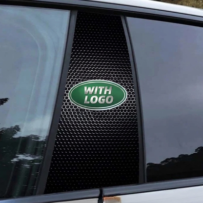 2x Adesivi per finestrino dell'auto con logo