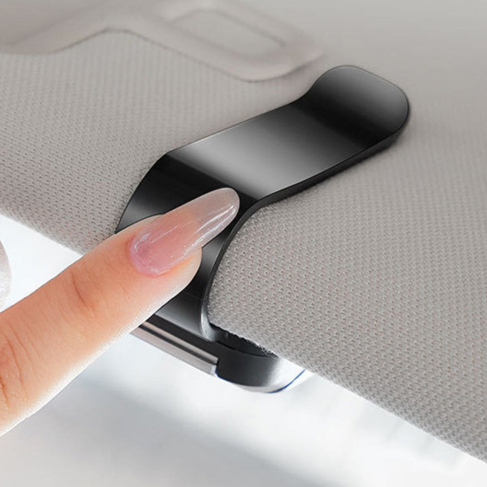Clip multifunzione per occhiali da auto