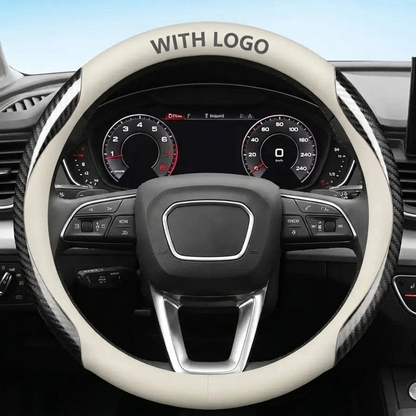 Copertura in Cuoio Personalizzata per Volante Auto