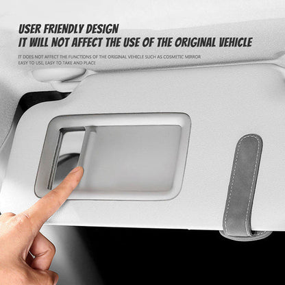 50% Off  Suede Multifunctional Glasses Clip