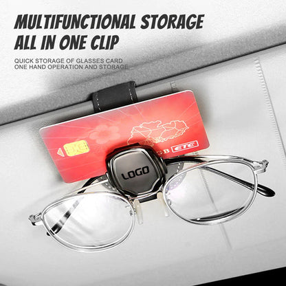 50% Off  Suede Multifunctional Glasses Clip