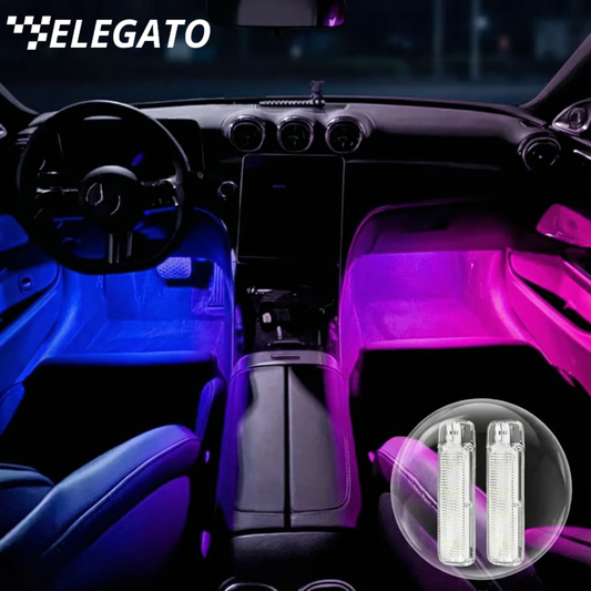 Illuminazione ambientale per una guida elegante