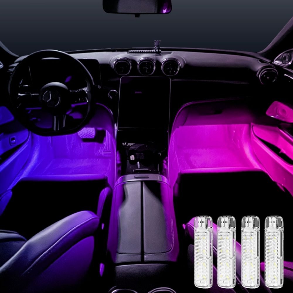 Illuminazione ambientale per una guida elegante
