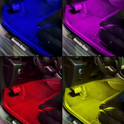 Illuminazione ambientale per una guida elegante