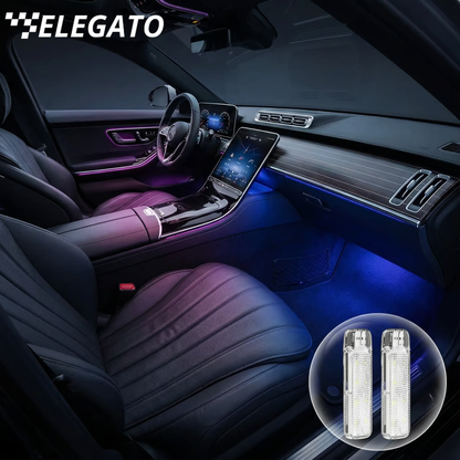 Illuminazione ambientale per una guida elegante