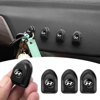 Set di 4 mini ganci autoadesivi
