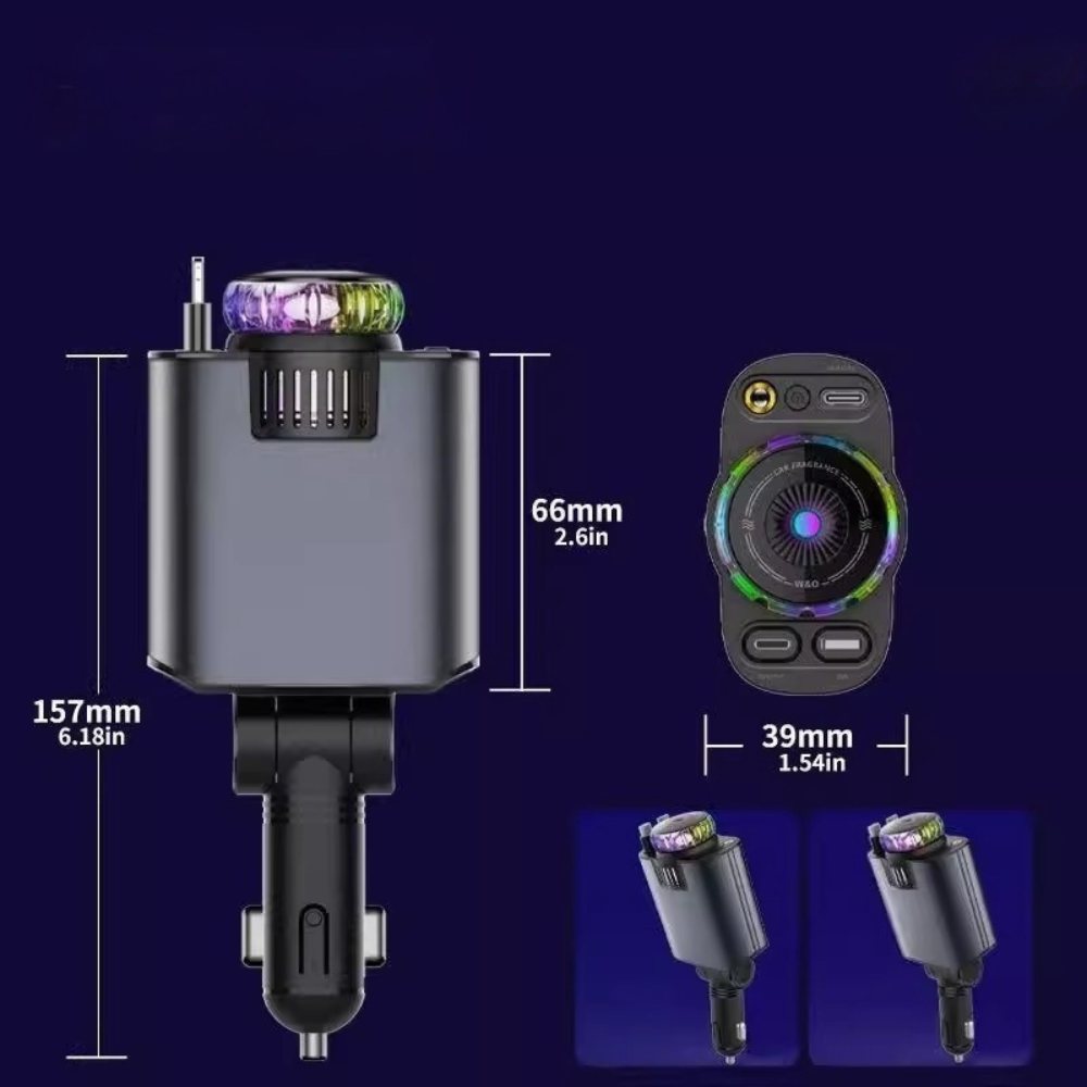 Caricatore Auto Multifunzione 5 in 1