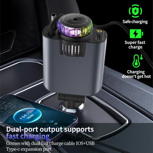 Caricatore Auto Multifunzione 5 in 1