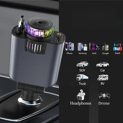 Caricatore Auto Multifunzione 5 in 1