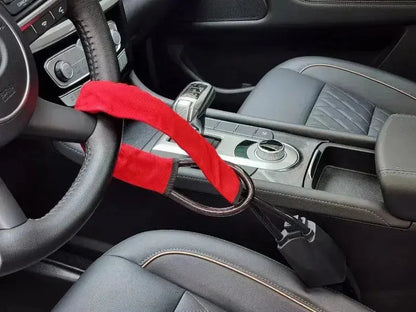 Blocco per volante con cavo in acciaio