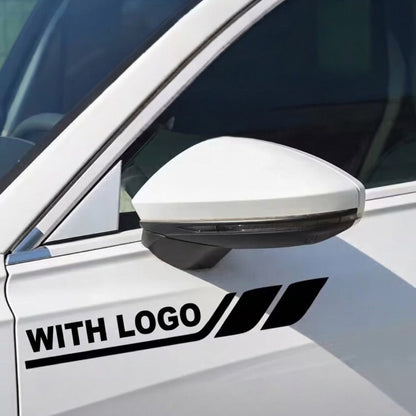 Pack 2 - Adesivi personalizzati per auto
