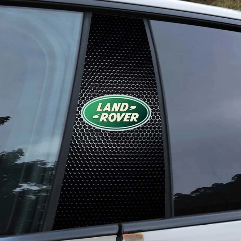 2x Adesivi per finestrino dell'auto con logo