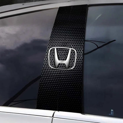 2x Adesivi per finestrino dell'auto con logo