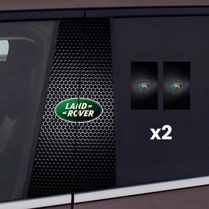 2x Adesivi per finestrino dell'auto con logo