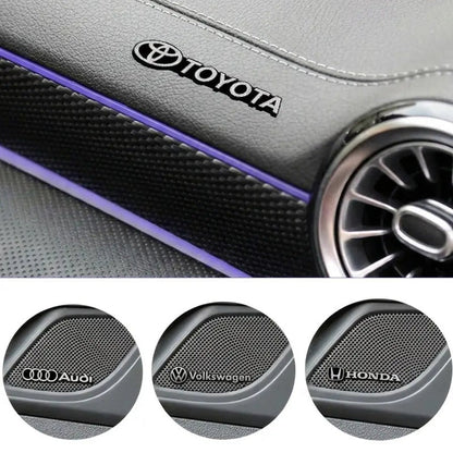 Pack 4 - Adesivo Decorativo 3D per Auto