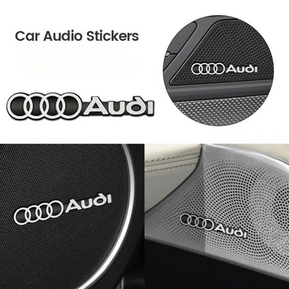 Pack 4 - Adesivo Decorativo 3D per Auto