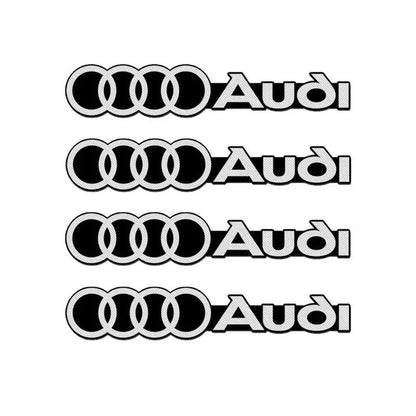 Pack 4 - Adesivo Decorativo 3D per Auto