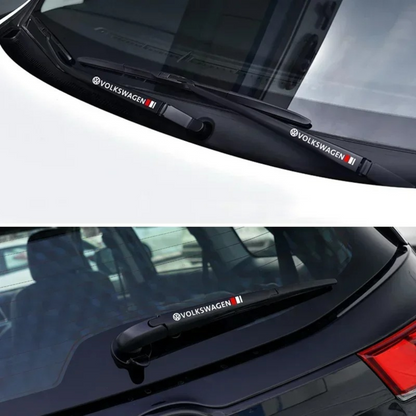 Set 3 - Adesivo personalizzato per braccio tergicristallo
