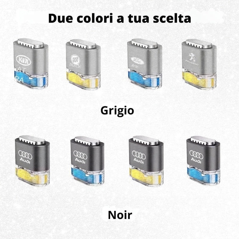DISTRIBUITORE DI PROFUMO PERSONALIZZATO PER L'AUTO