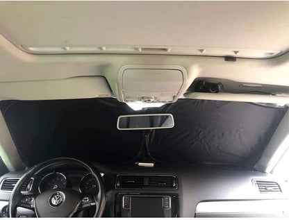 Parasole per auto pieghevole con logo