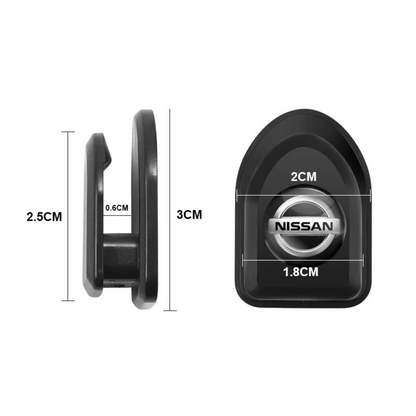 Set di 4 mini ganci autoadesivi