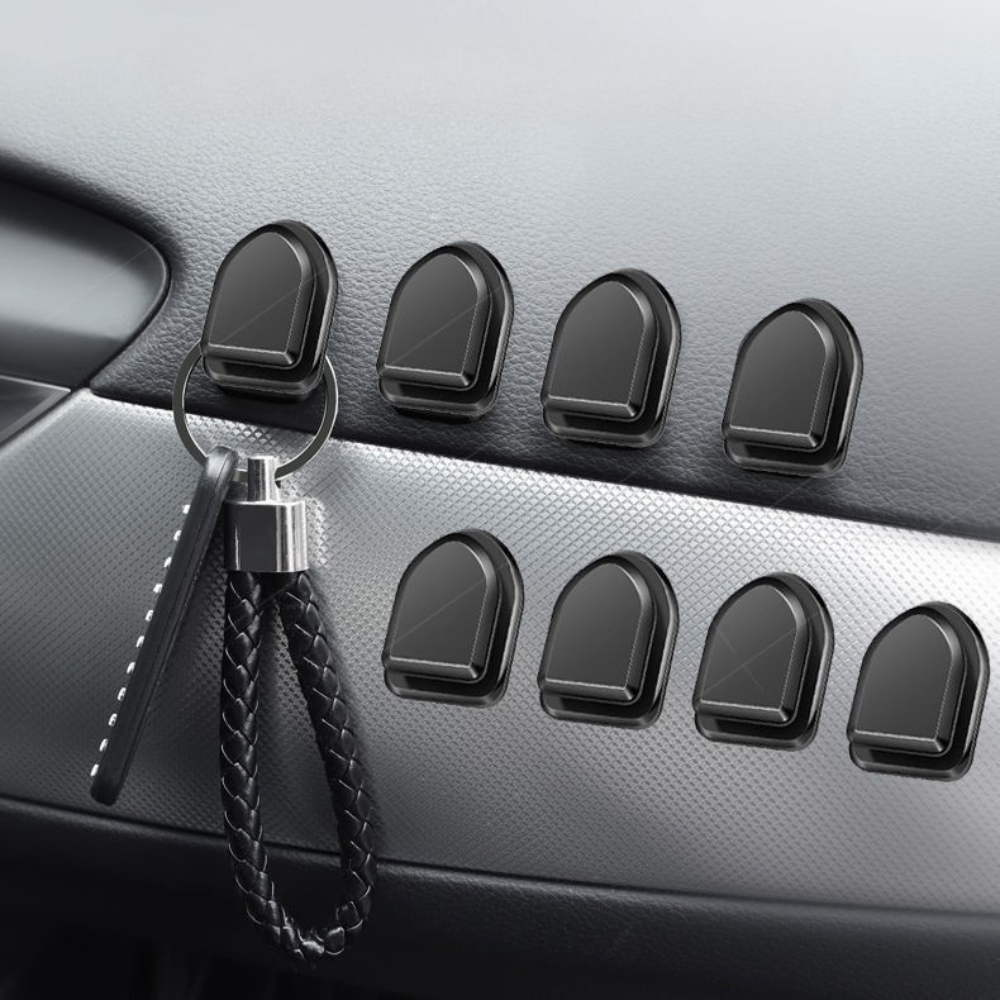 Set di 4 mini ganci autoadesivi