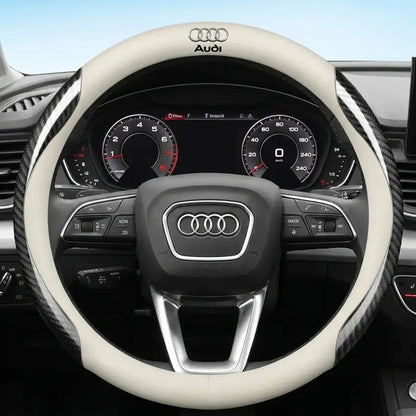 Copertura in Cuoio Personalizzata per Volante Auto