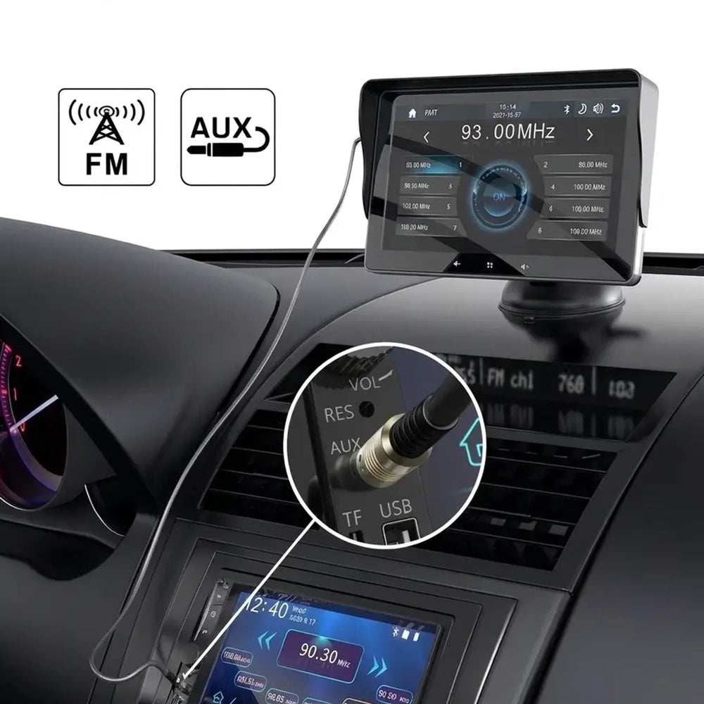 Display HD Connesso con CarPlay e Android Auto