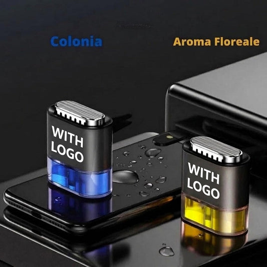 DISTRIBUITORE DI PROFUMO PERSONALIZZATO PER L'AUTO